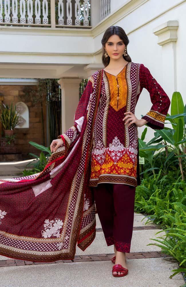 Anum by Al Zohaib Lawn Collection Vol-1 2020 – 10B