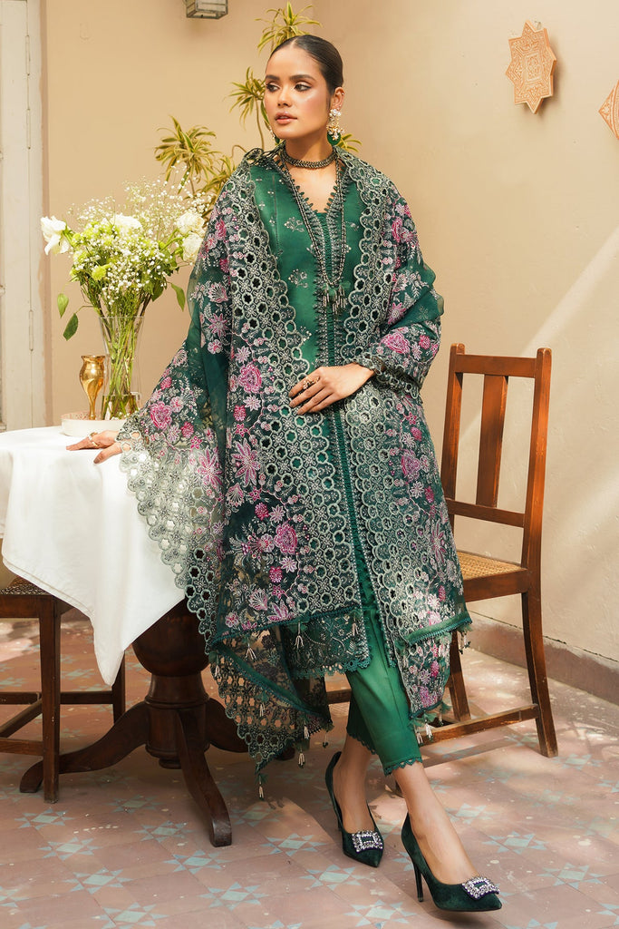 Baroque Swiss Embroidered Jacquard Lawn Collection SL10-D02