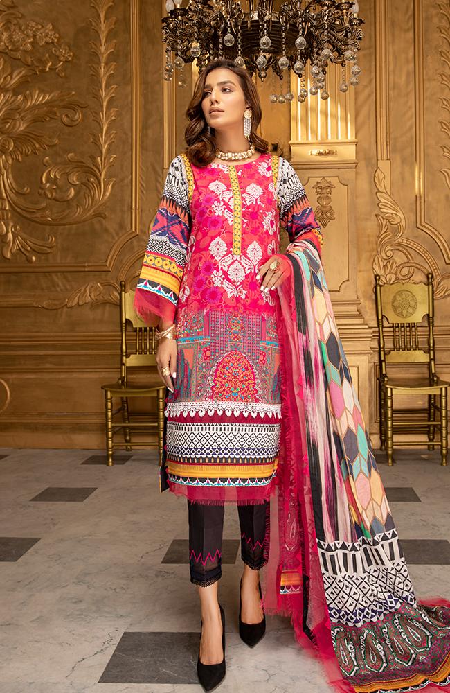 Coco Digital Printed Lawn Collection by Al Zohaib – CCDL-L2-21-11