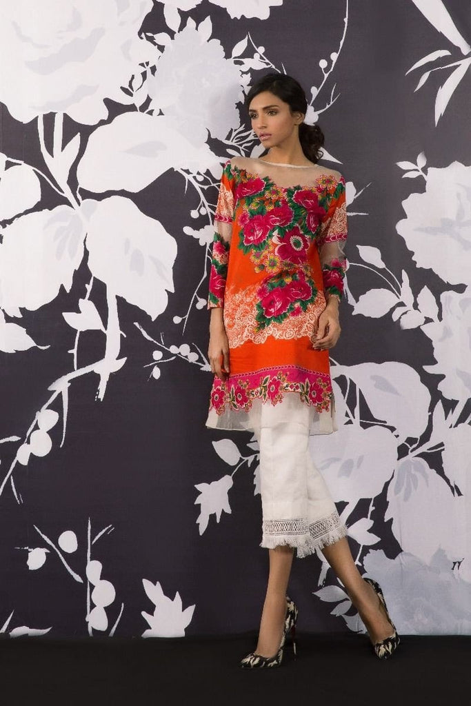 Sana Safinaz Muzlin Lawn Collection 2017 – 11B