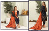 Amna Sohail by Tawakkal Fabrics – Marigold Broshia Banarsi Collection – ASJ-1227