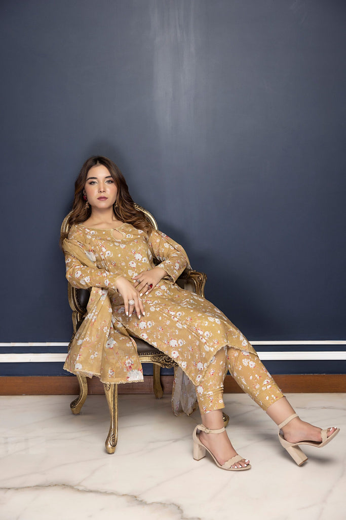 Identic Stitched Lawn Collection – ISE-12