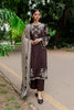 Charizma C-Print Linen Collection with Printed Wool Shawl – CPW-03