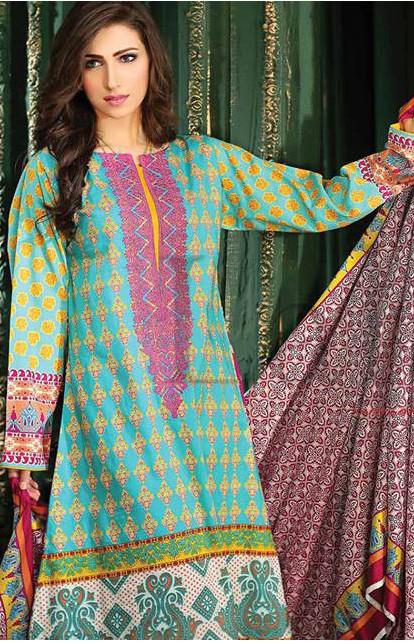 14B - Lala Classic Cotton Embroidery Vol 2 - YourLibaas
 - 1