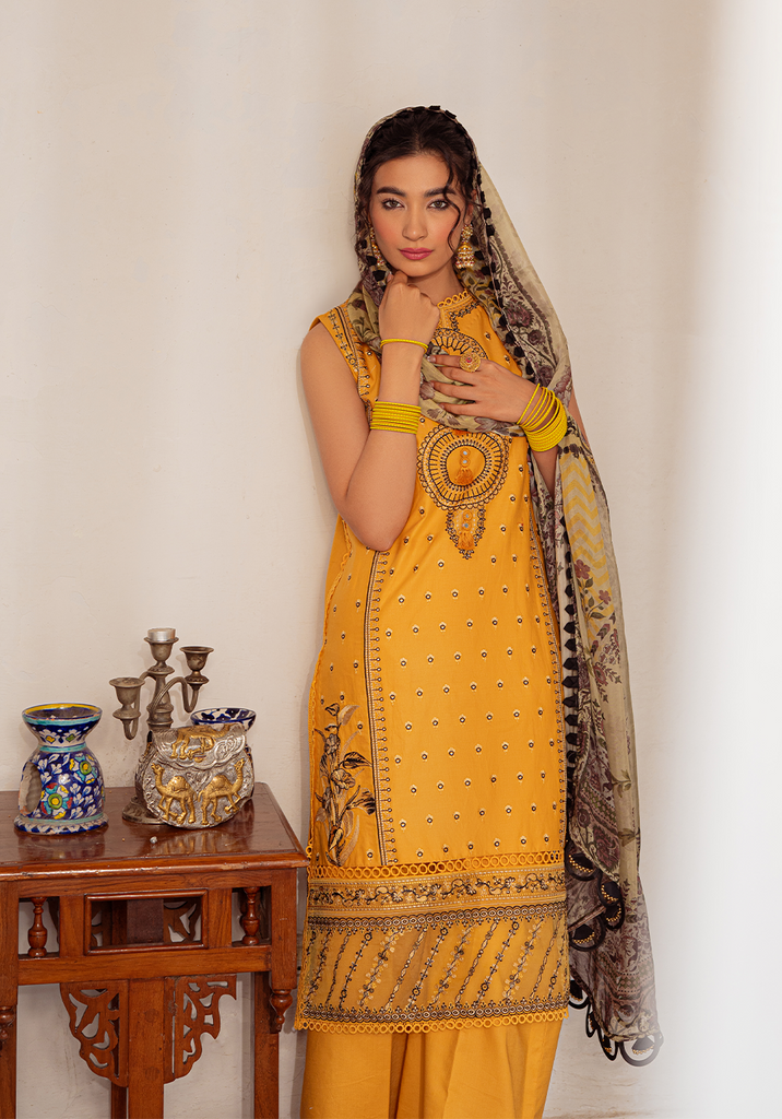 Zarqash Tresor Spring/Summer Lawn Collection – ZQ 10B