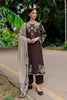 Charizma C-Print Linen Collection with Printed Wool Shawl – CPW-03
