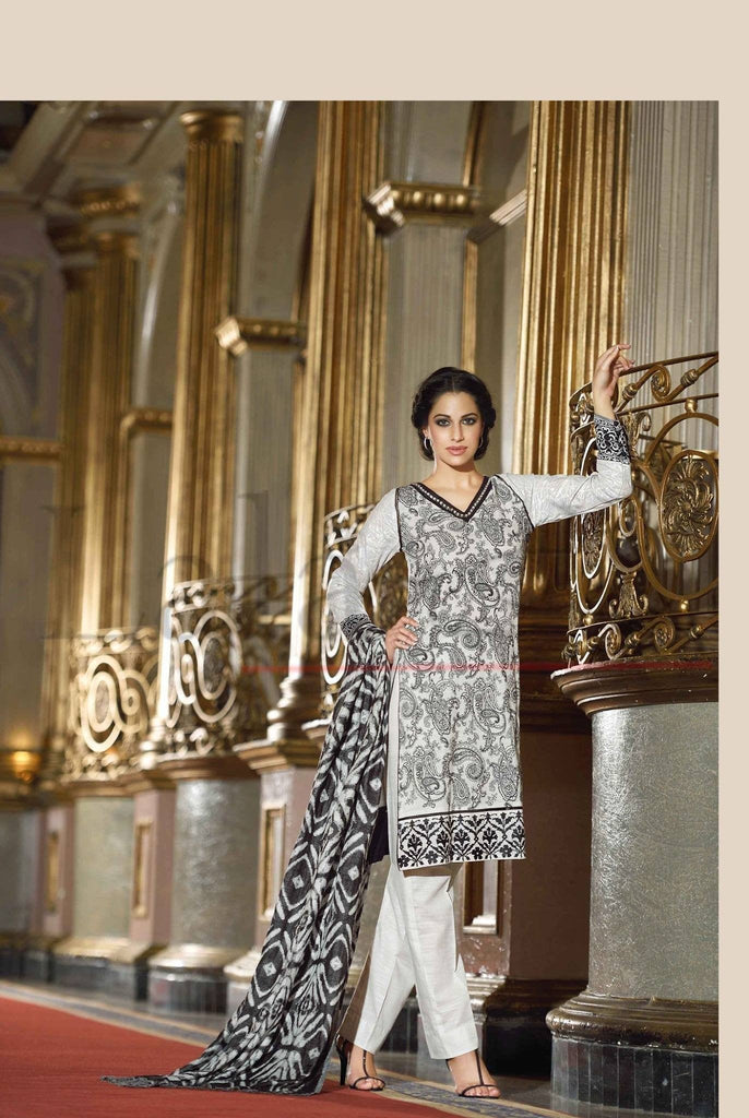 Lala Brocade Winter Collection With Woolen Shawl - 16 - YourLibaas
