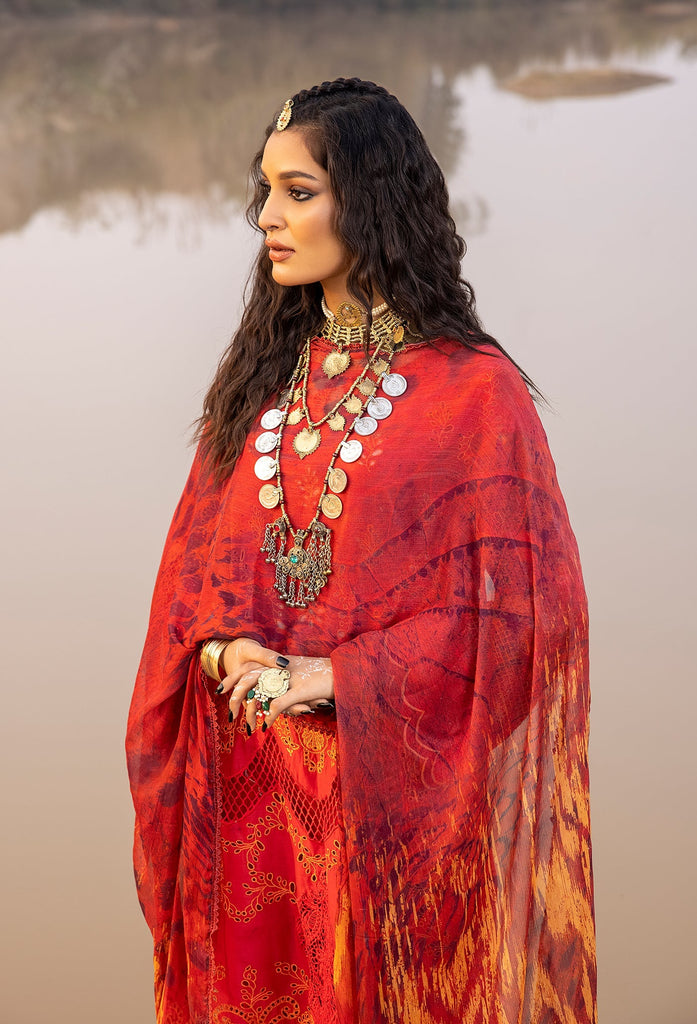 Adan's Libas Lawn by Hafsah Zia – 5527
