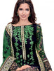 Gul Ahmed Green Premium Embroidered Chiffon PM-124 - YourLibaas
 - 3