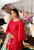 Crimson by Saira Shakira Luxury Lawn Collection 2021 – D2-B - Cutwork Romance - Ruby