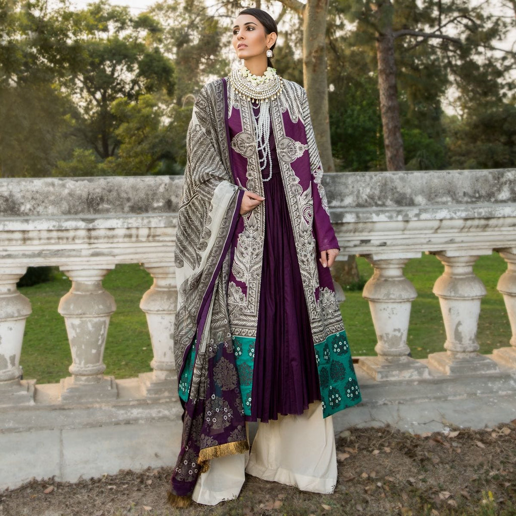Sana Safinaz Lawn Muzlin 2018 – M18B