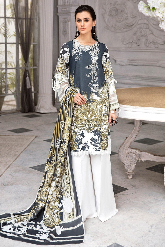 Jade by Firdous Urbane Embroidered Lawn Collection – 19109 B