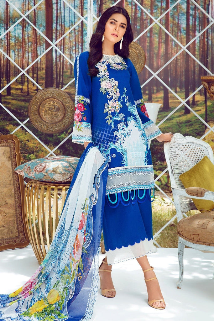 Firdous Virasat Lawn Collection 2019 – 19167-B