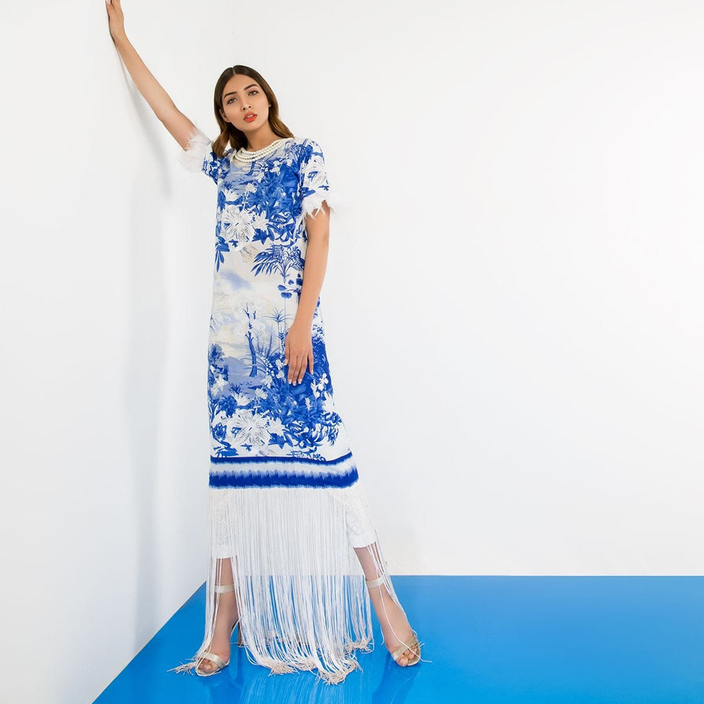 Sana Safinaz Lawn Muzlin 2018 – M19A