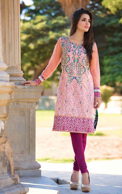 Subhata Embroidered Lawn Tunic Collection - 1B - YourLibaas
 - 1
