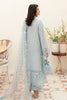 Afrozeh Festive Chikankari Lawn Collection – Silver Luster