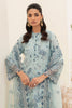 Afrozeh Festive Chikankari Lawn Collection – Powder Blue