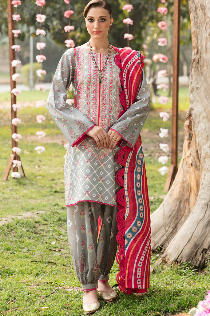 Ayzel by Afrozeh Bahar Lawn Collection 2023 – Motia