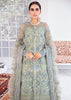 Afrozeh La Fuchsia Luxury Chiffon Collection ‘21 – Mint Macaron