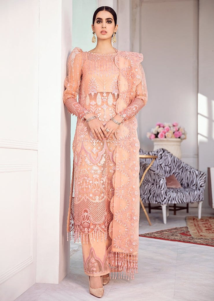 Afrozeh La Fuchsia Luxury Chiffon Collection ‘21 – Viva Glam