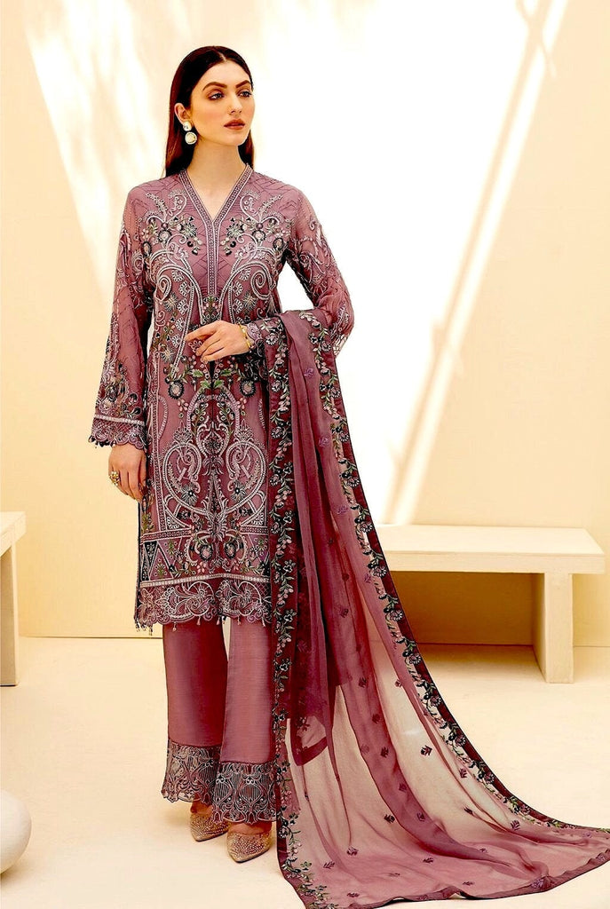Ramsha Rangoon Chiffon Collection Vol-7 – D-702