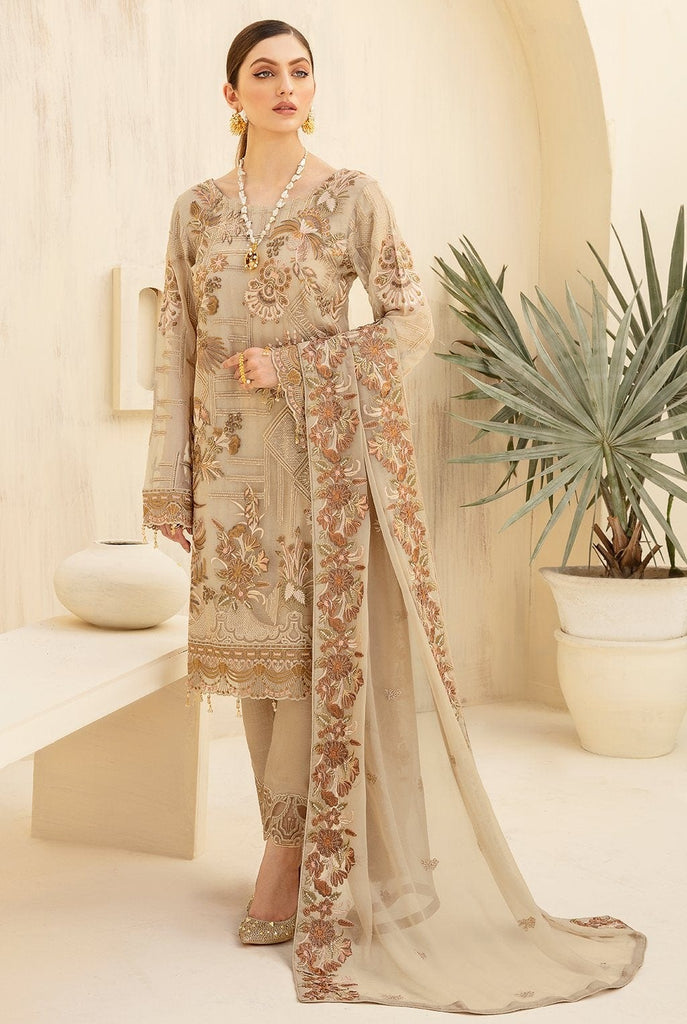 Ramsha Rangoon Chiffon Collection Vol-7 – D-704