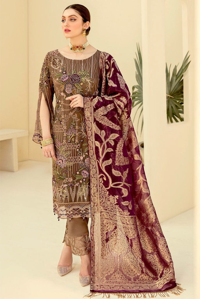 Ramsha Rangoon Chiffon Collection Vol-7 – D-712