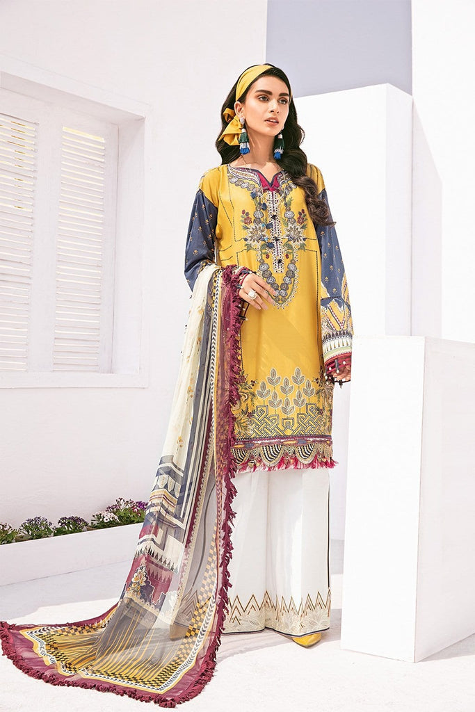 Baroque Fuchsia Lawn Collection 2020 – SOSNY