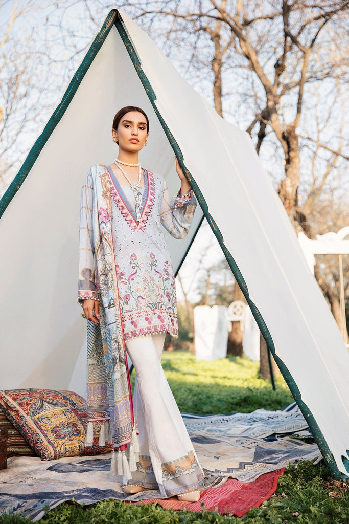 Qalamkar Qline Lawn Collection 2019 – QL-01B