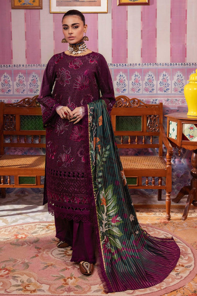 Nureh Maya Lawn Collection 2024 – NS-115