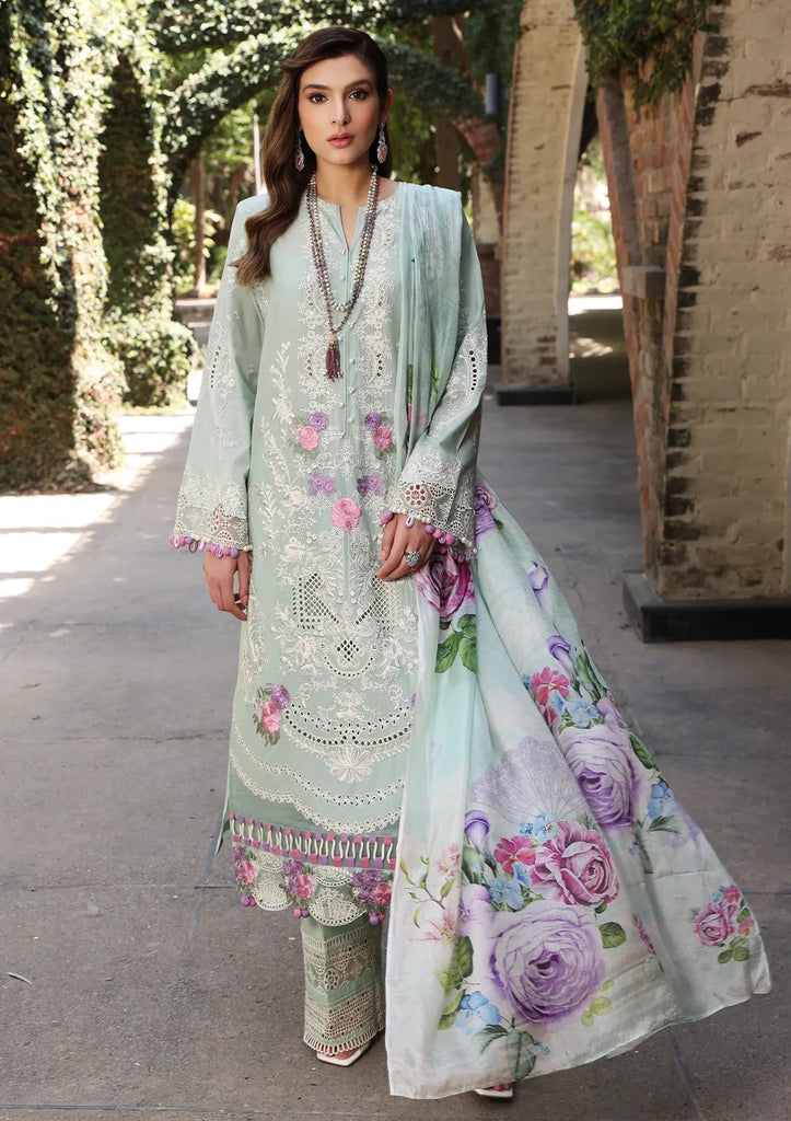 Elaf Festive Chikankari Lawn Collection 2023 Vol II – ECF-11A SERENITY