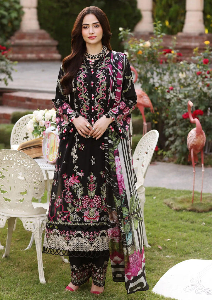 Elaf Festive Chikankari Lawn Collection 2023 Vol II – ECF-08 SHADOW