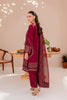 Farasha Mehak Festive Lawn Collection – Maroon Glare