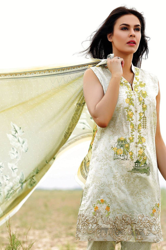 RajBari Embroidered Premium Lawn Vol-2 – 1B