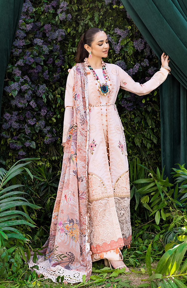 Mahiymaan Luxury Lawn Eid Edition – MLL-23-02