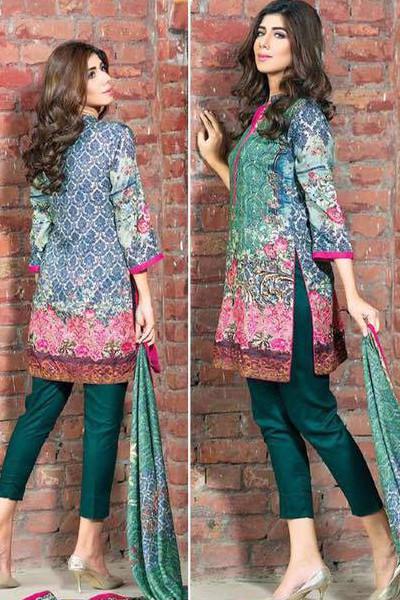 Charizma Floss Linen Collection '16 – Design 2 - YourLibaas
 - 1