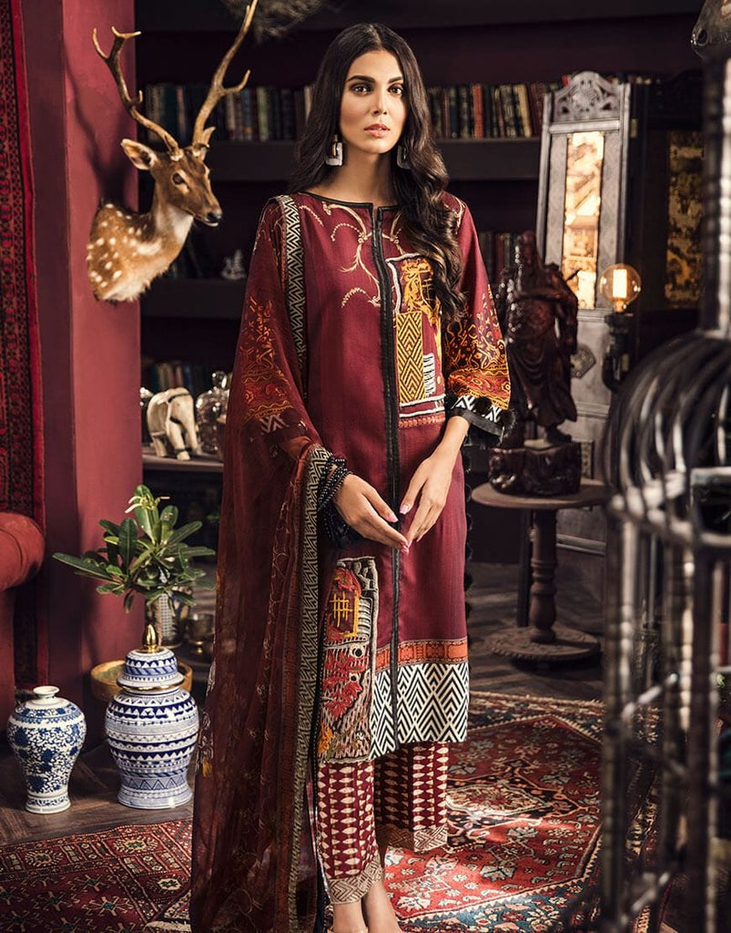 Rang Rasiya Zinnia Linen Collection 2018 – 2031 B