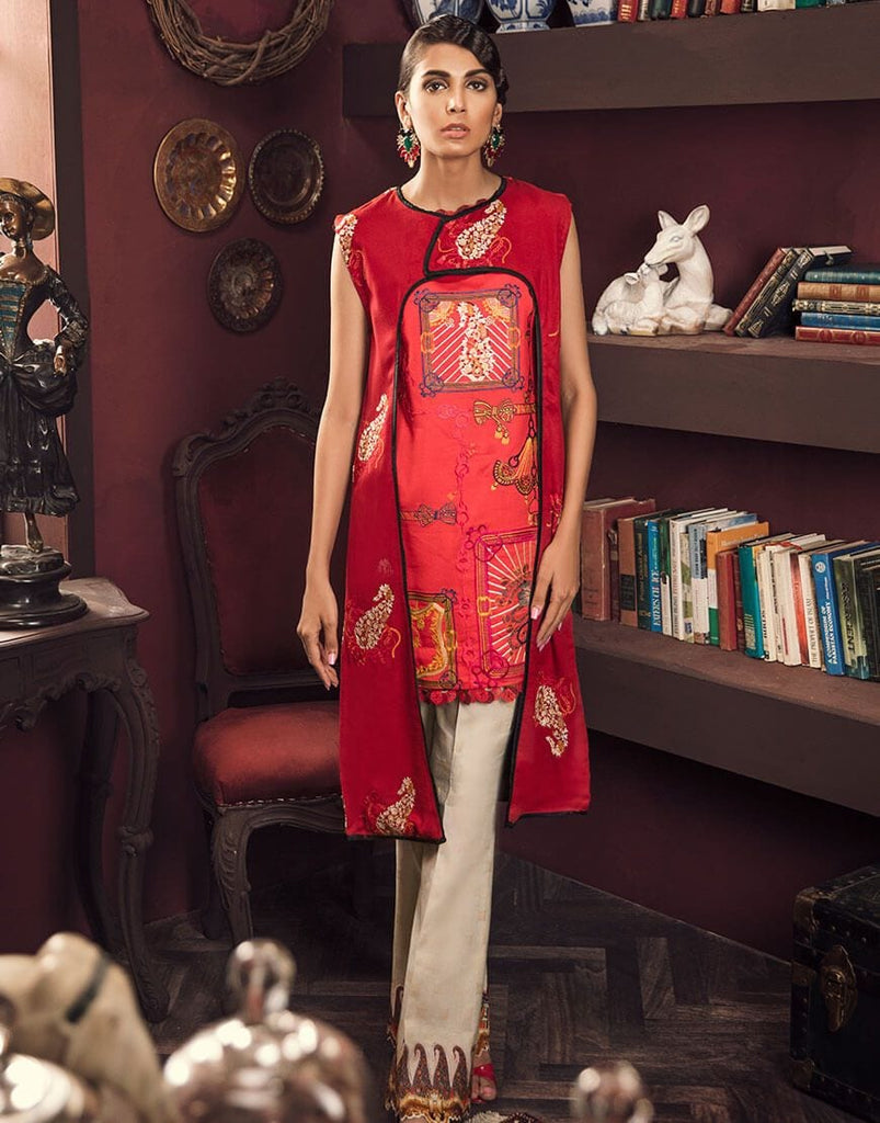 Rang Rasiya Zinnia Linen Collection 2018 – 2036 B