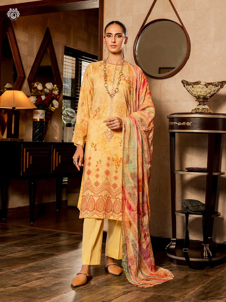 Gulljee Ruhay Sukhan Lawn Collection – GRH2307A12