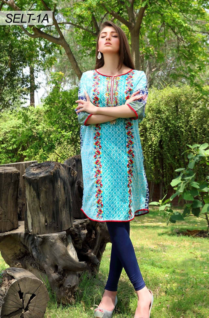 Sifona Embroidered Lawn Tunics '16 – 1A - YourLibaas
 - 1