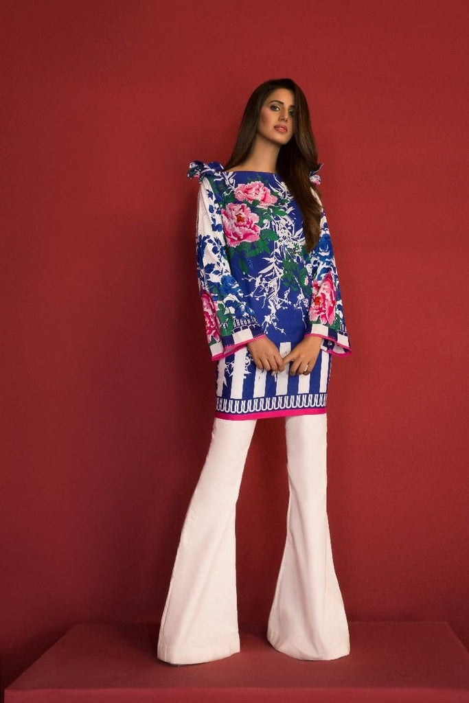 Sana Safinaz Muzlin Lawn Collection 2017 – 23B