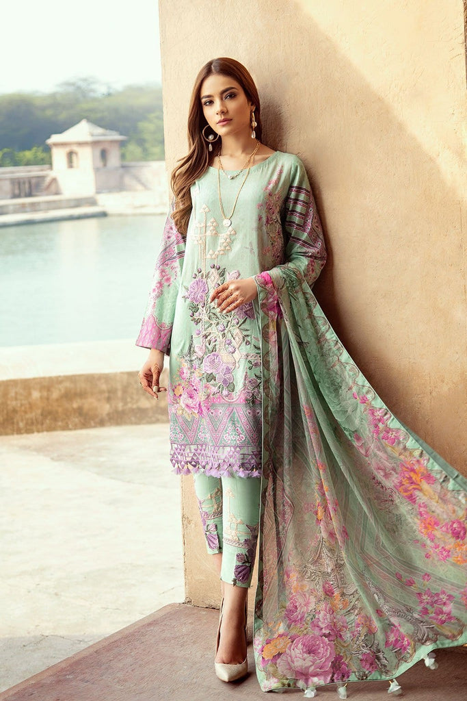 Ramsha Luxury Lawn Collection 2020 – C-211