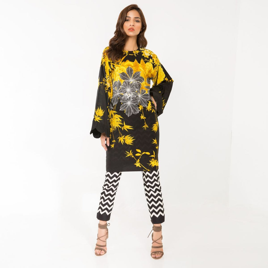 Sana Safinaz Lawn Muzlin 2018 – M23A