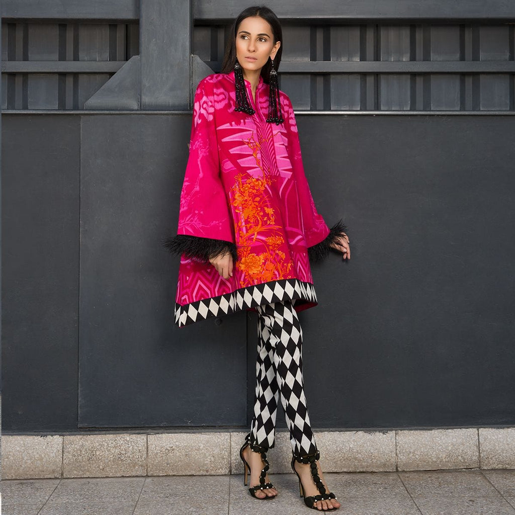 Sana Safinaz Lawn Muzlin 2018 – M24B