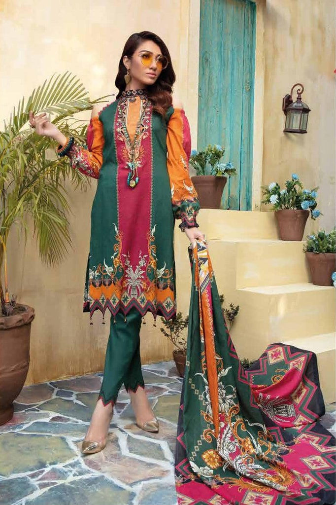 Rang Pasand Digital Print Embroidered Lawn Collection – GJ-262