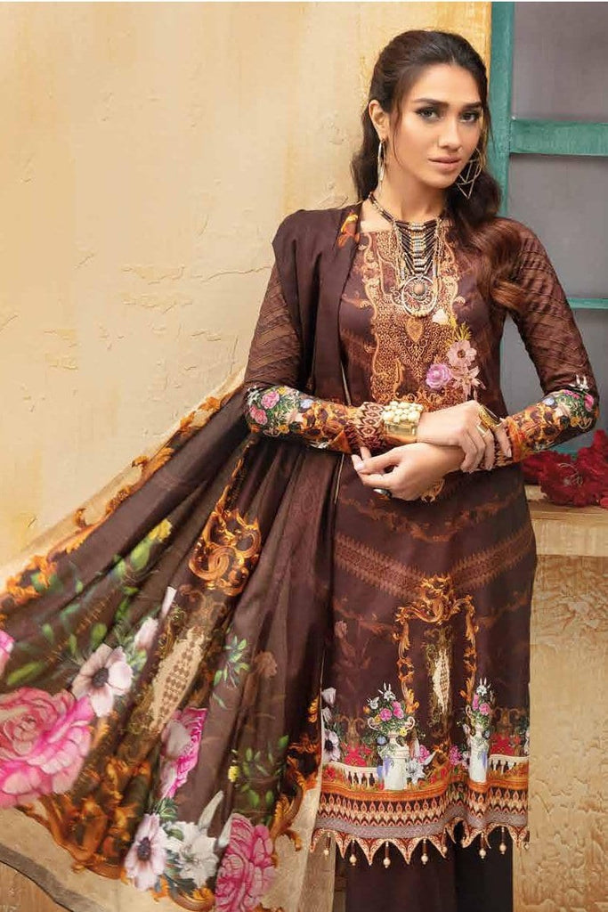 Rang Pasand Digital Print Embroidered Lawn Collection – GJ-268