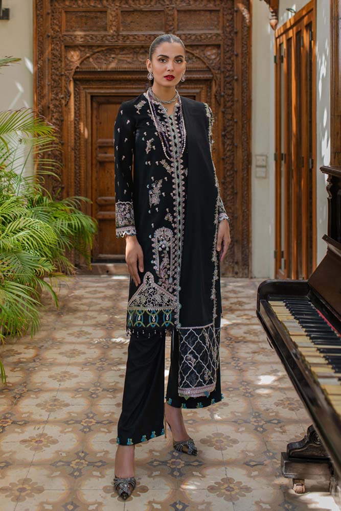 Qalamkar Luxury Winter Collection 2023 – SC-03 FALLON