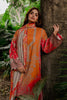 Charizma C-Print Linen Collection with Printed Wool Shawl – CPW-06