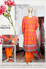 HZ Textiles Diamond Classic Lawn Collection Vol-2 – Design 28 Orange