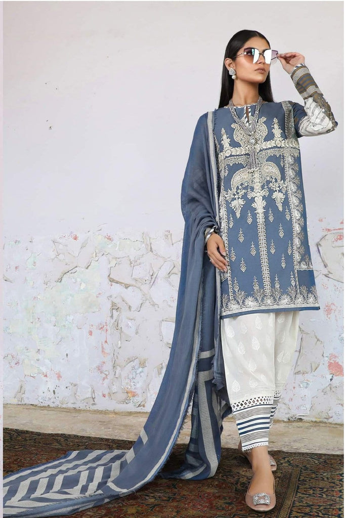 Sana Safinaz Kurnool Lawn Collection 2019 – 2A